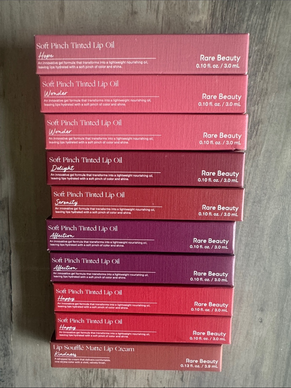 Pick 3 Rare Beauty Soft Pinch Tinted Lip Oil / Cream Trio